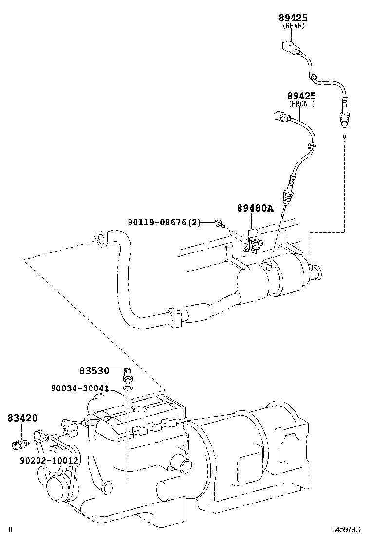  DYNA TOYOACE HV |  SWITCH RELAY COMPUTER