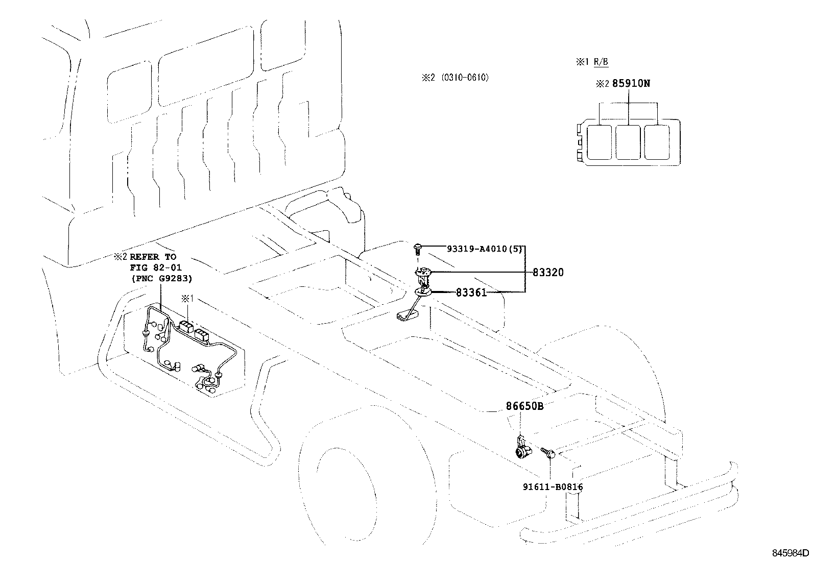  DYNA TOYOACE HV |  SWITCH RELAY COMPUTER