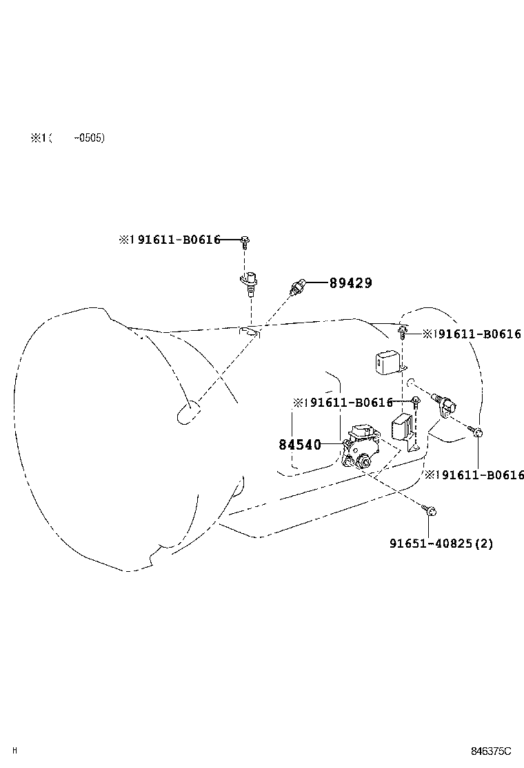  DYNA TOYOACE |  SWITCH RELAY COMPUTER