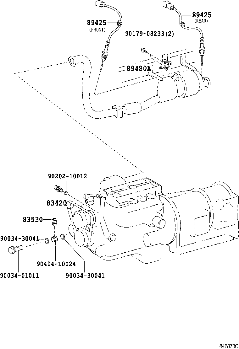  DYNA TOYOACE |  SWITCH RELAY COMPUTER