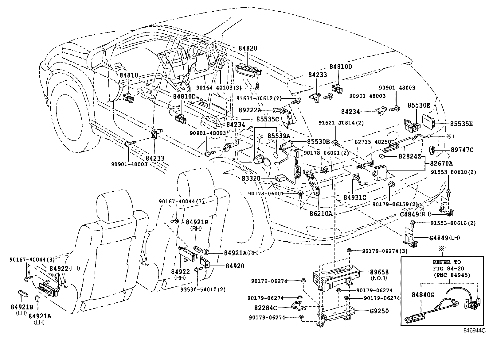  HARRIER HV |  SWITCH RELAY COMPUTER