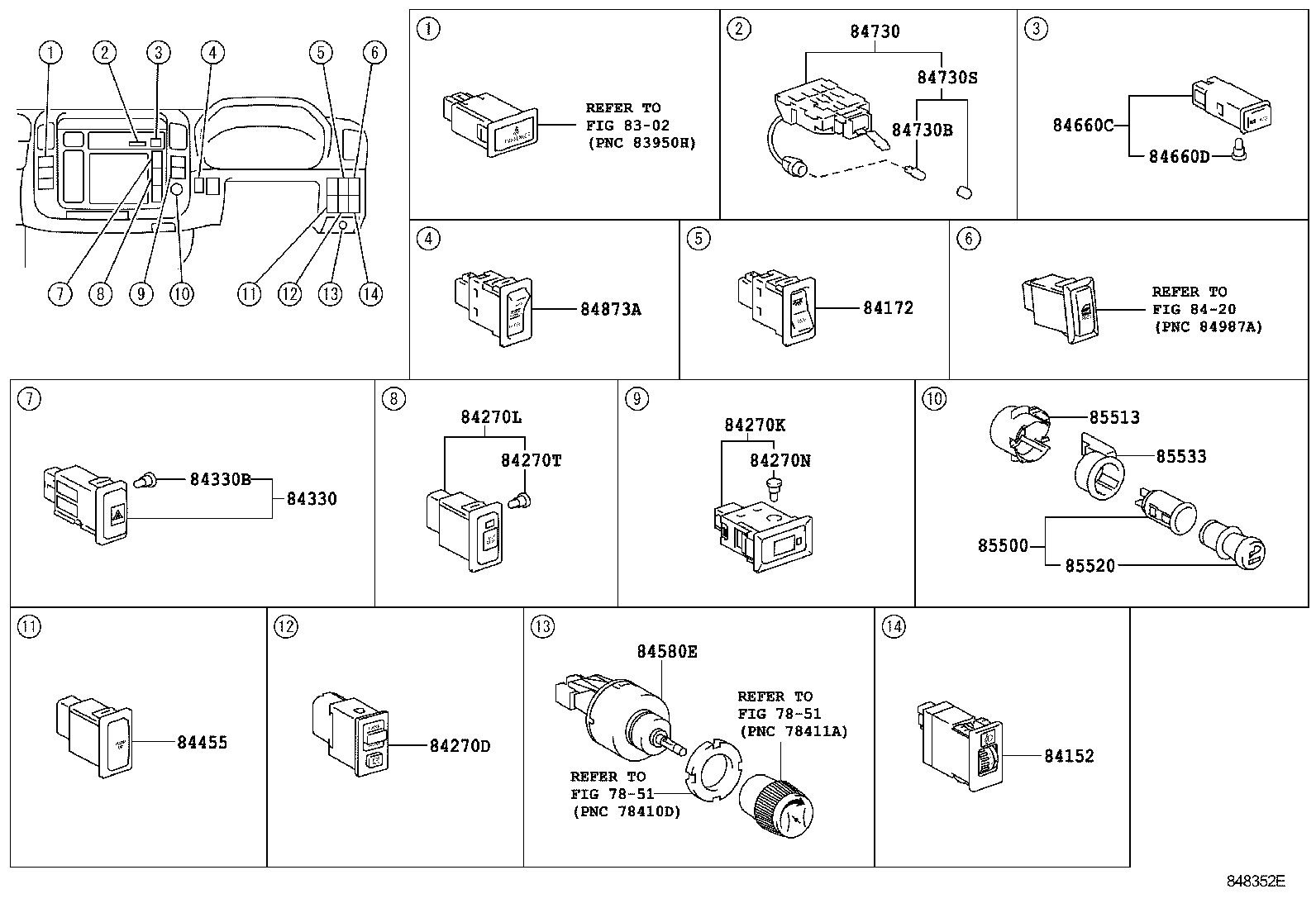  DYNA TOYOACE HV |  SWITCH RELAY COMPUTER