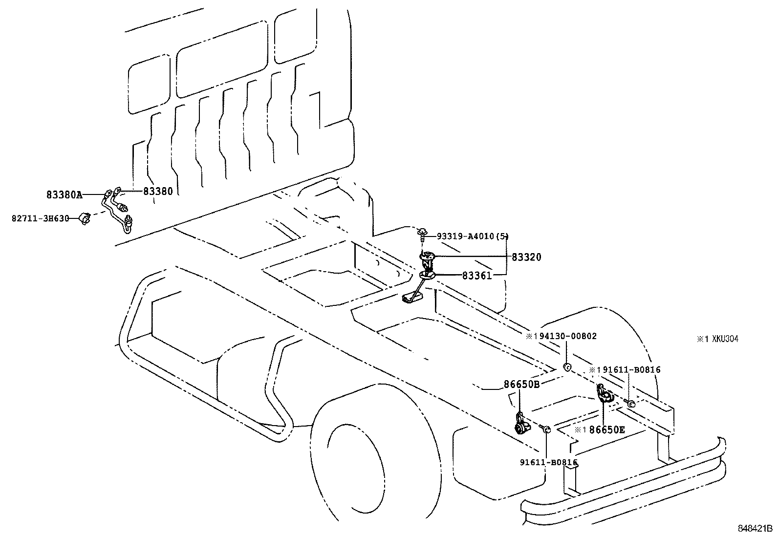  DYNA TOYOACE HV |  SWITCH RELAY COMPUTER