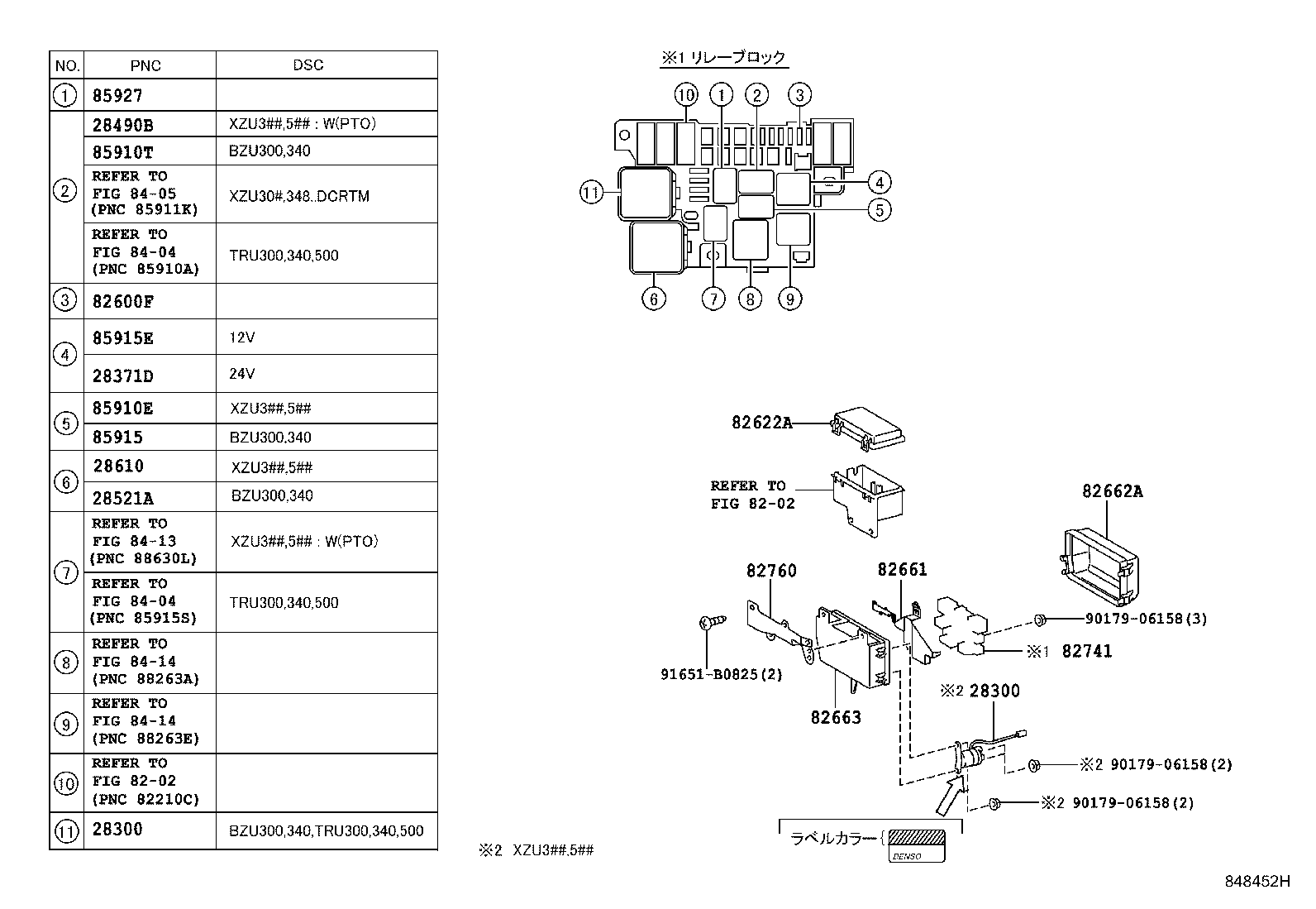  DYNA TOYOACE |  SWITCH RELAY COMPUTER