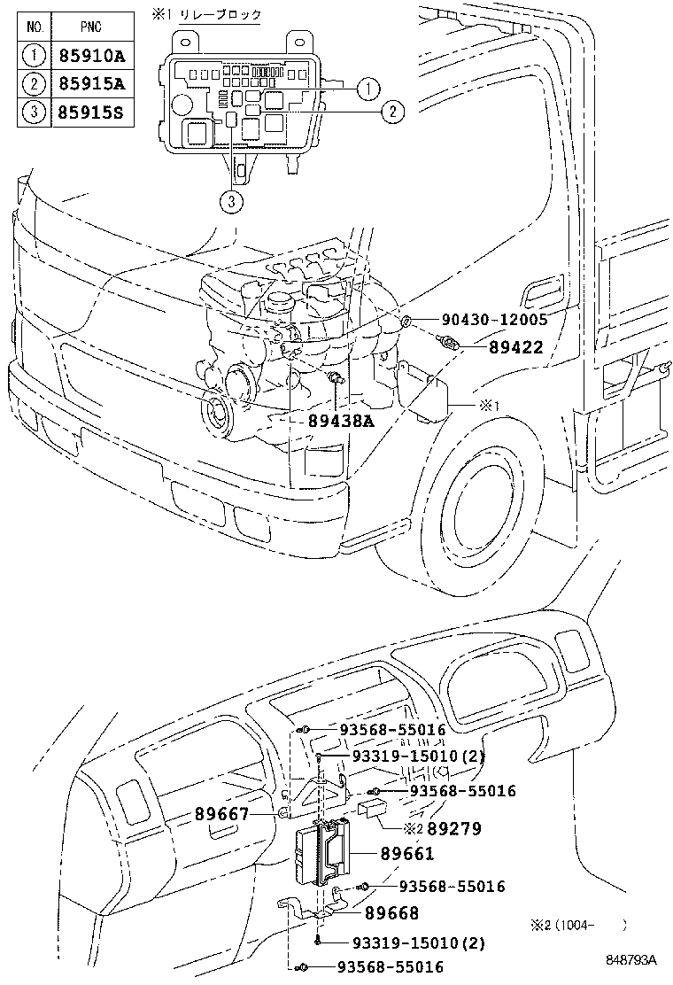  DYNA TOYOACE |  ELECTRONIC FUEL INJECTION SYSTEM