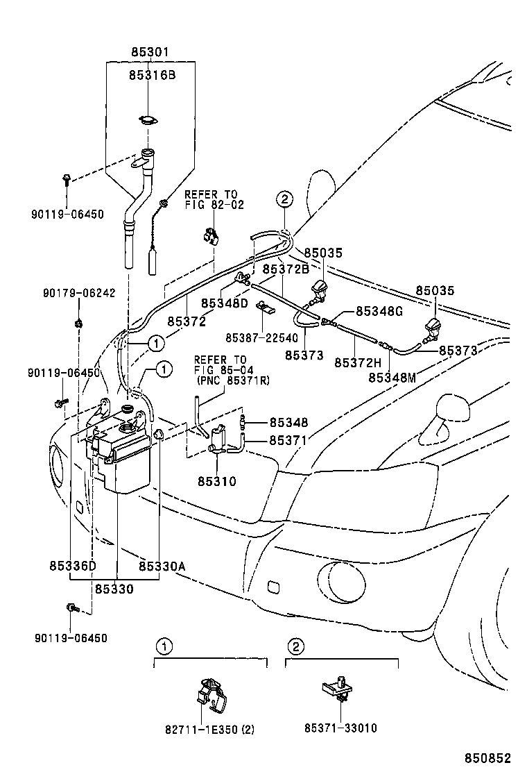  KLUGER L V |  WINDSHIELD WASHER
