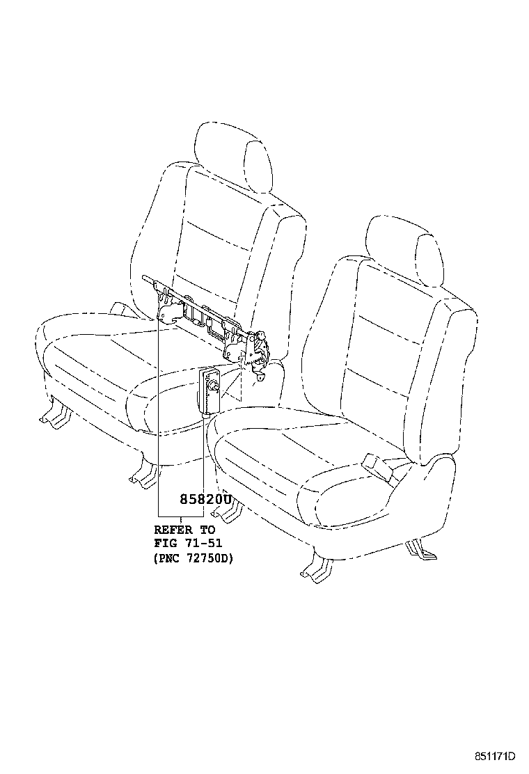  HILUX SURF |  SEAT MOTOR SEAT HEATER