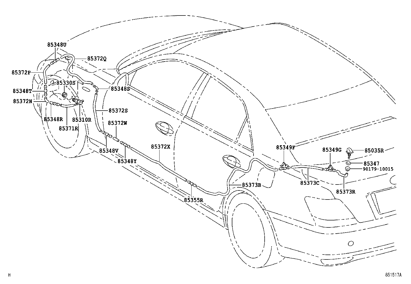  MARK X |  REAR WASHER
