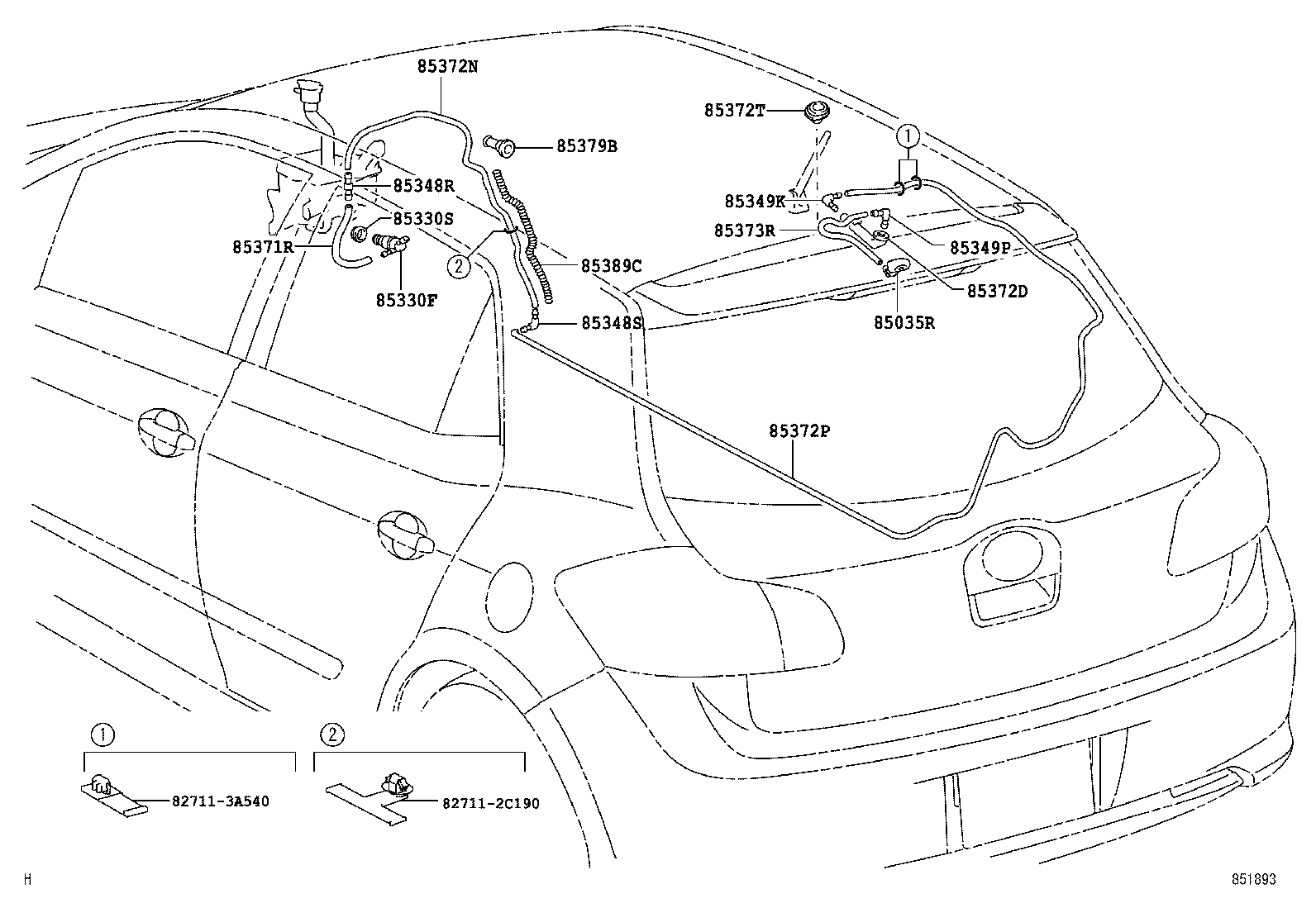  BLADE |  REAR WASHER