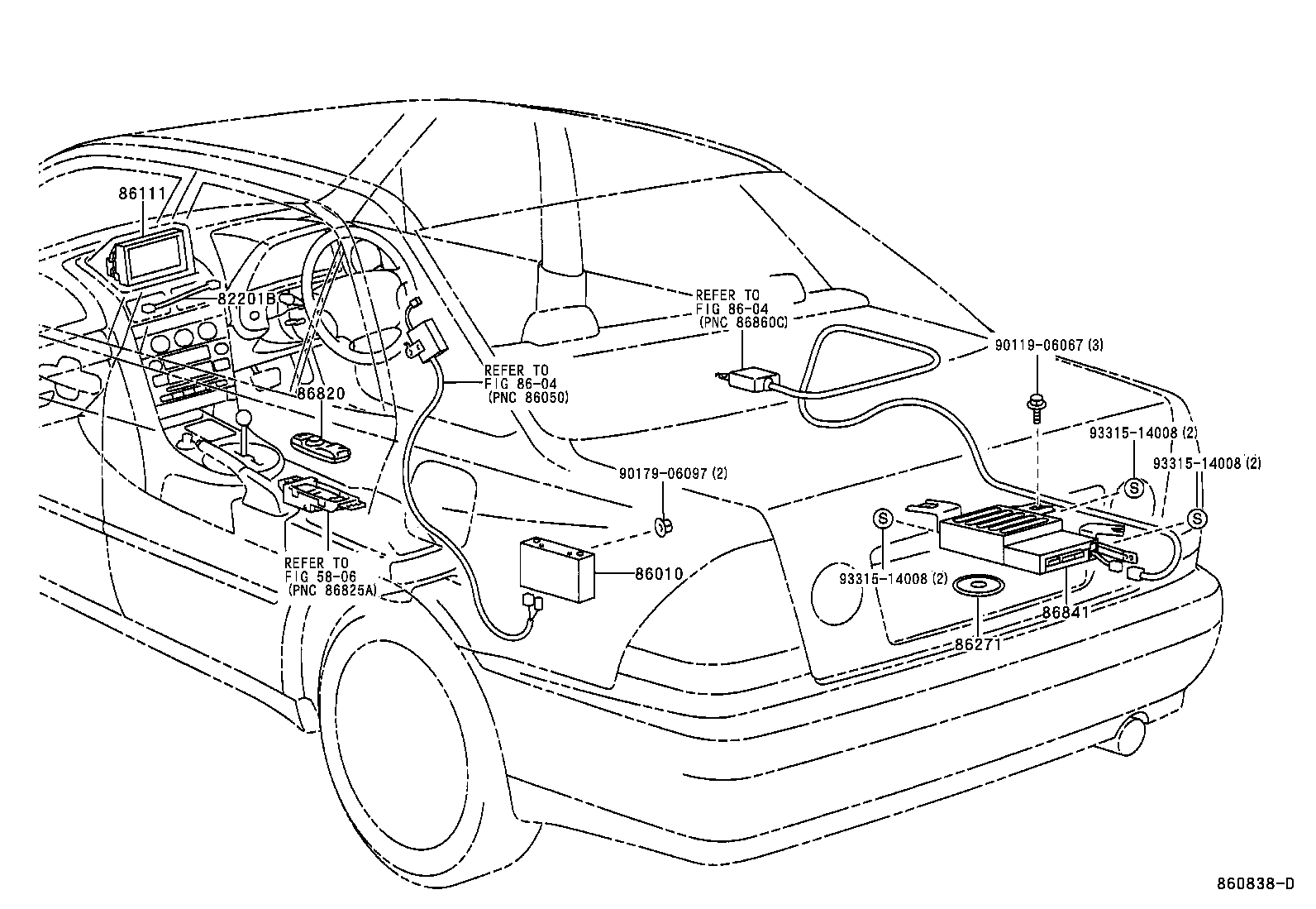  ALTEZZA ALTEZZA GITA |  NAVIGATION FRONT MONITOR DISPLAY