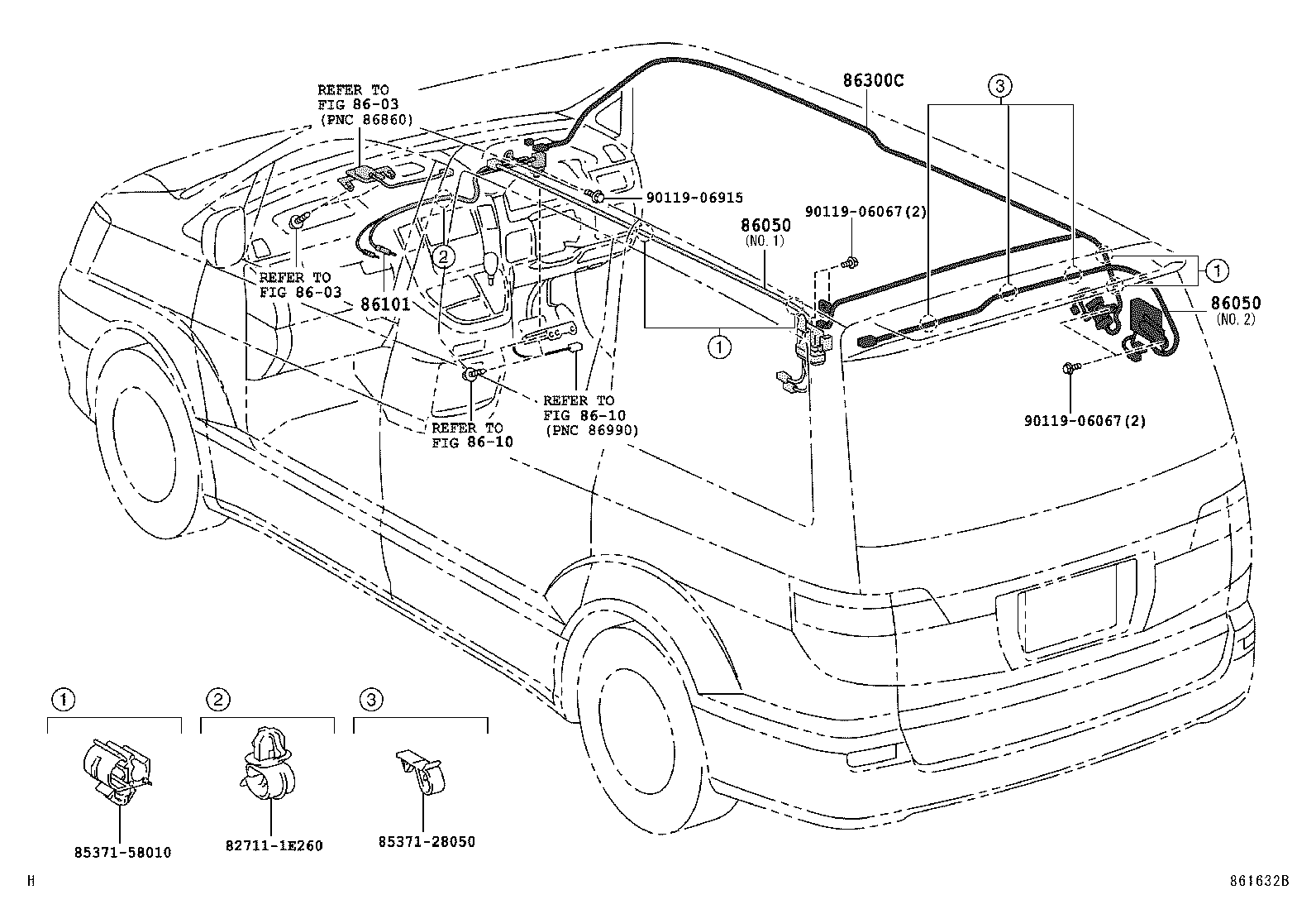  ALPHARD G V |  ANTENNA