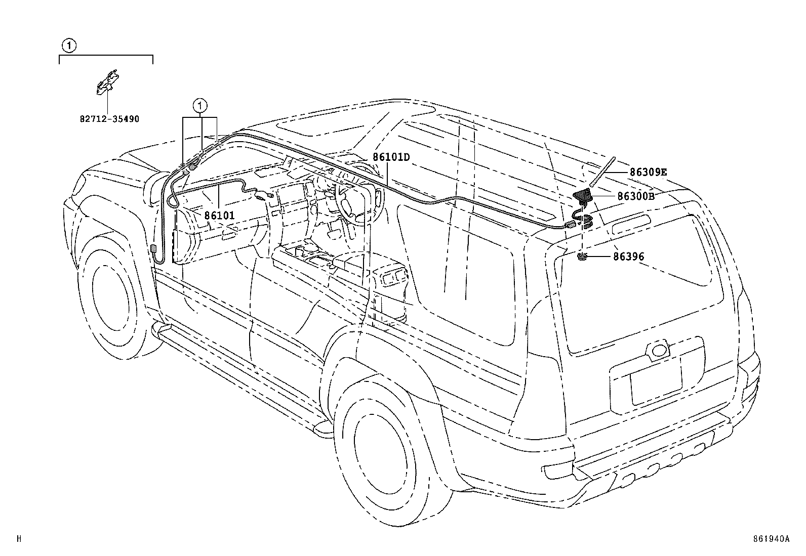 HILUX SURF |  ANTENNA