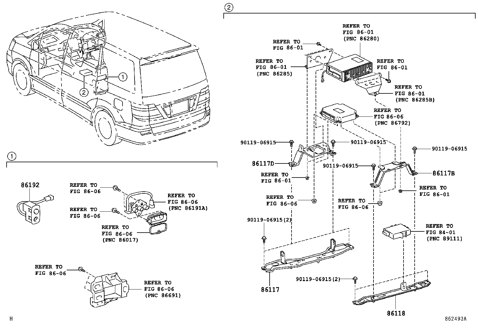  ALPHARD HV |  NAVIGATION FRONT MONITOR DISPLAY