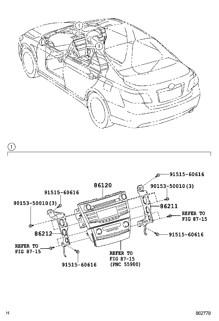  CAMRY |  RADIO RECEIVER AMPLIFIER CONDENSER