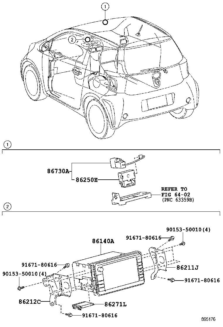  EQ EV |  NAVIGATION FRONT MONITOR DISPLAY