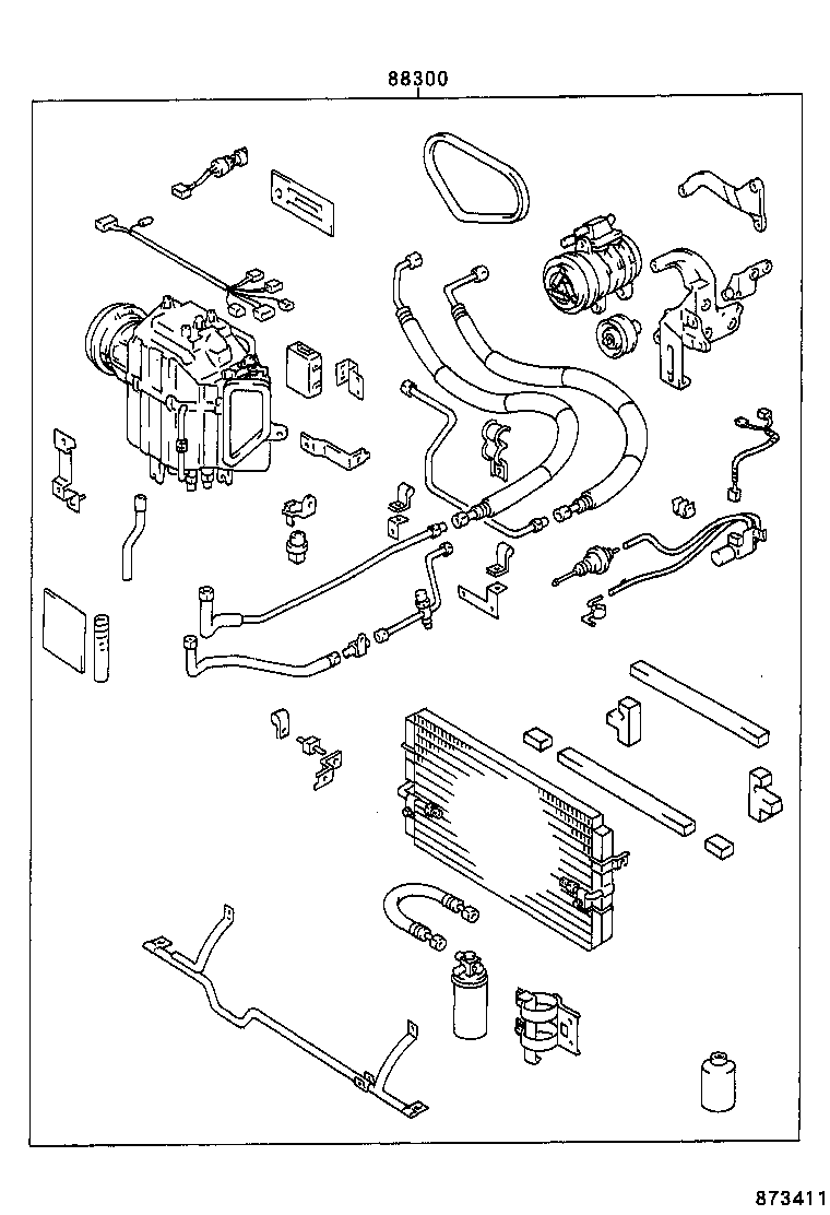 LITE TOWNACE | HEATING AIR CONDITIONING SET