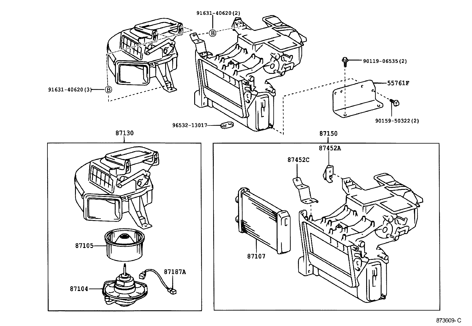  QUICK DELI URBAN SUP |  HEATING AIR CONDITIONING HEATER UNIT BLOWER