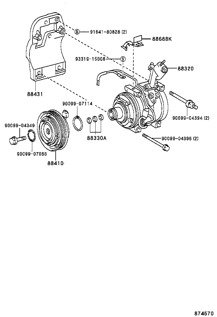  KLUGER L V |  HEATING AIR CONDITIONING COMPRESSOR