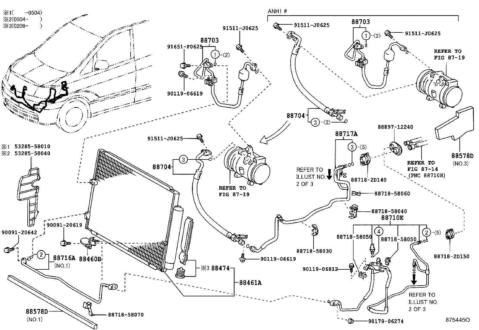  ALPHARD G V |  HEATING AIR CONDITIONING COOLER PIPING