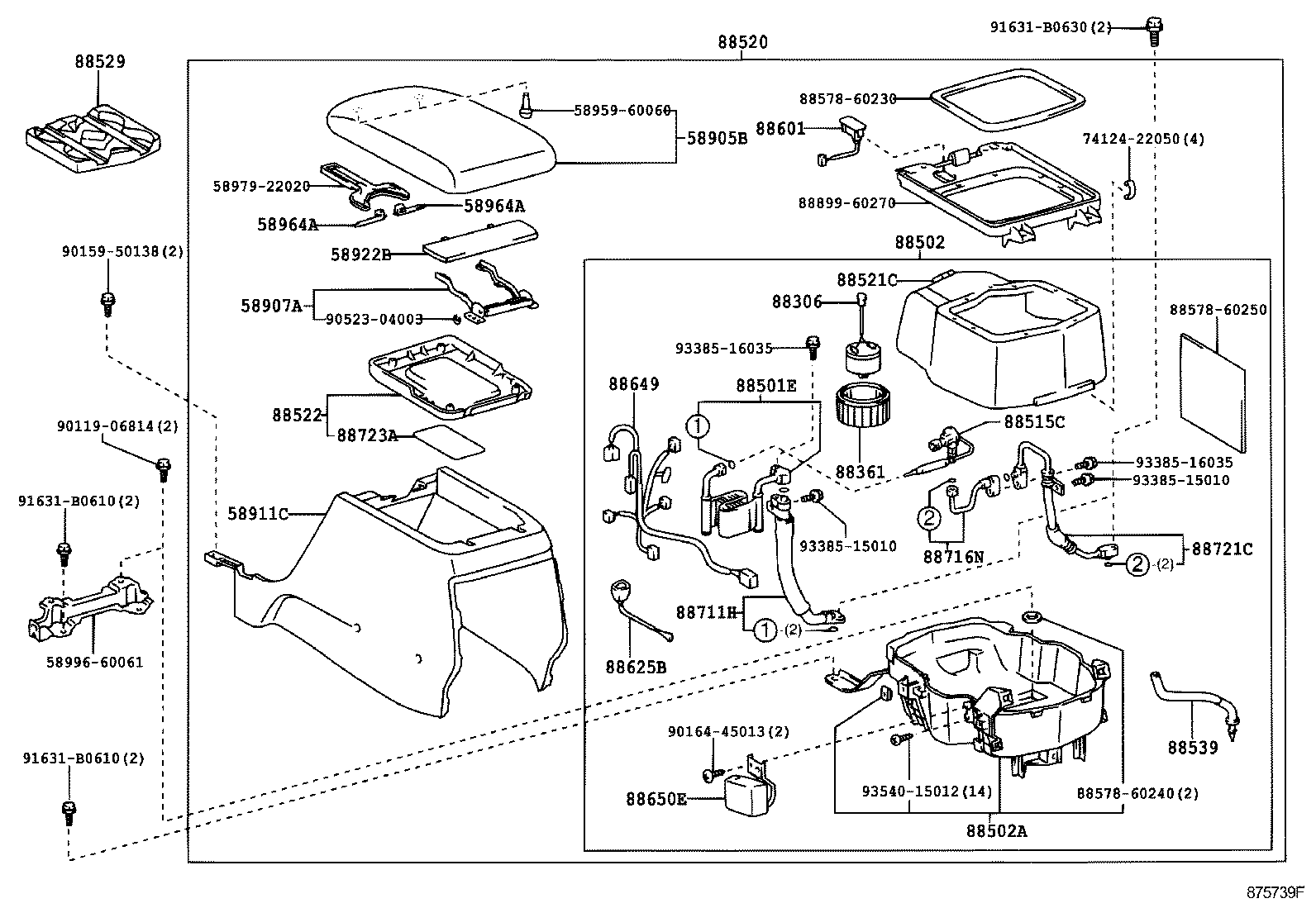  LAND CRUISER PRADO |  HEATING AIR CONDITIONING COOLER UNIT