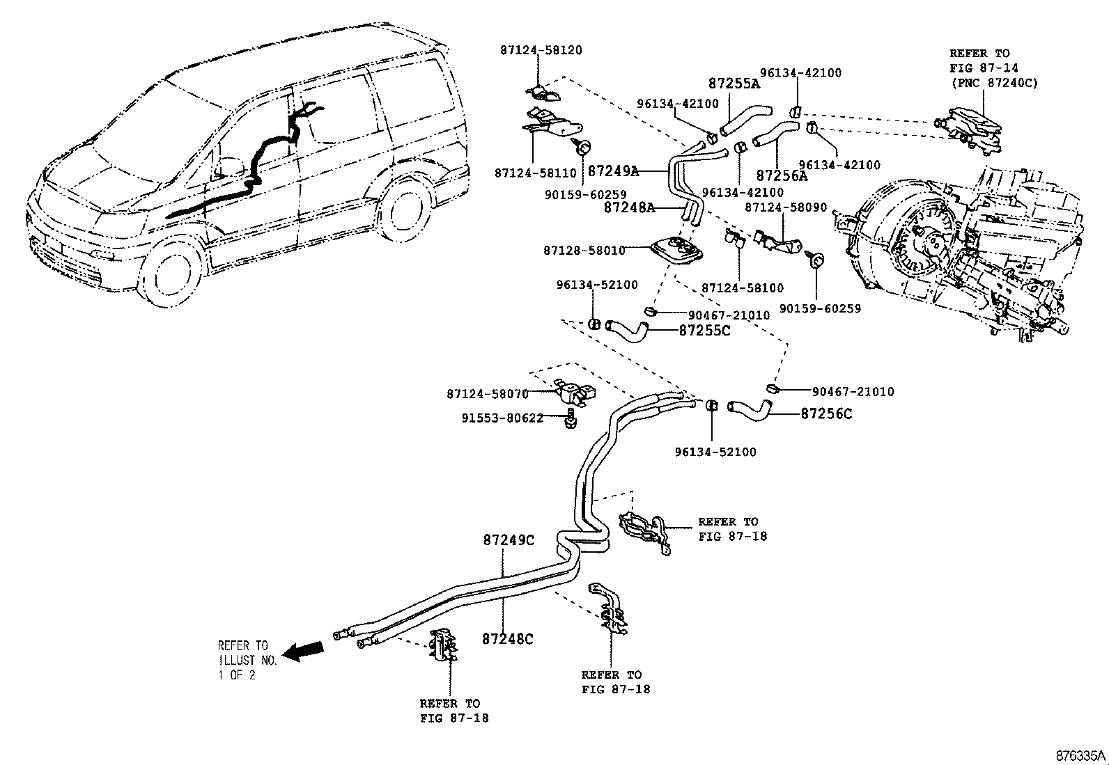  ALPHARD HV |  HEATING AIR CONDITIONING WATER PIPING