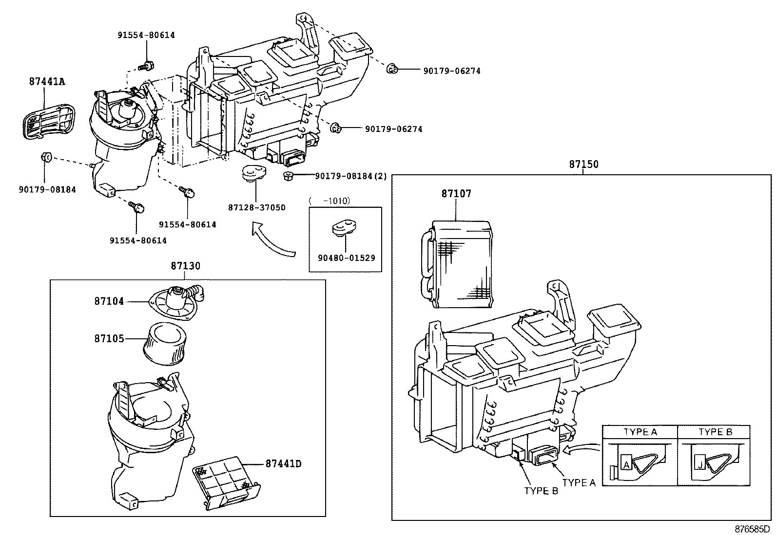  DYNA TOYOACE HV |  HEATING AIR CONDITIONING HEATER UNIT BLOWER