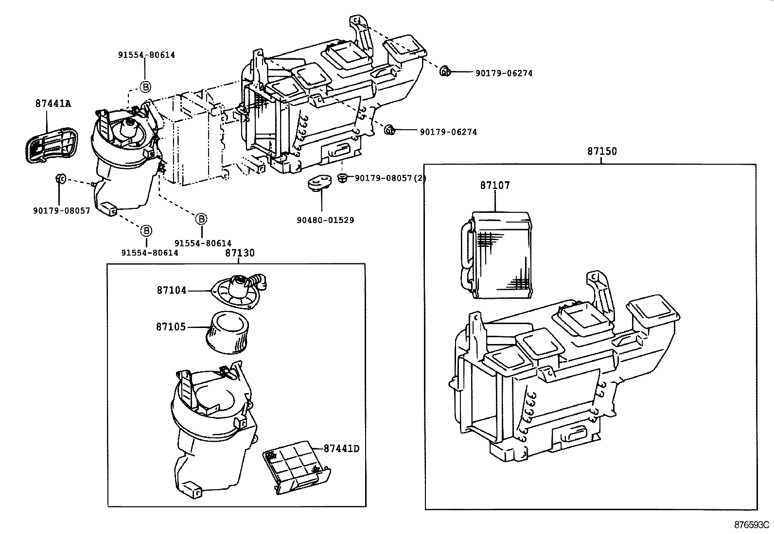  DYNA TOYOACE HV |  HEATING AIR CONDITIONING HEATER UNIT BLOWER