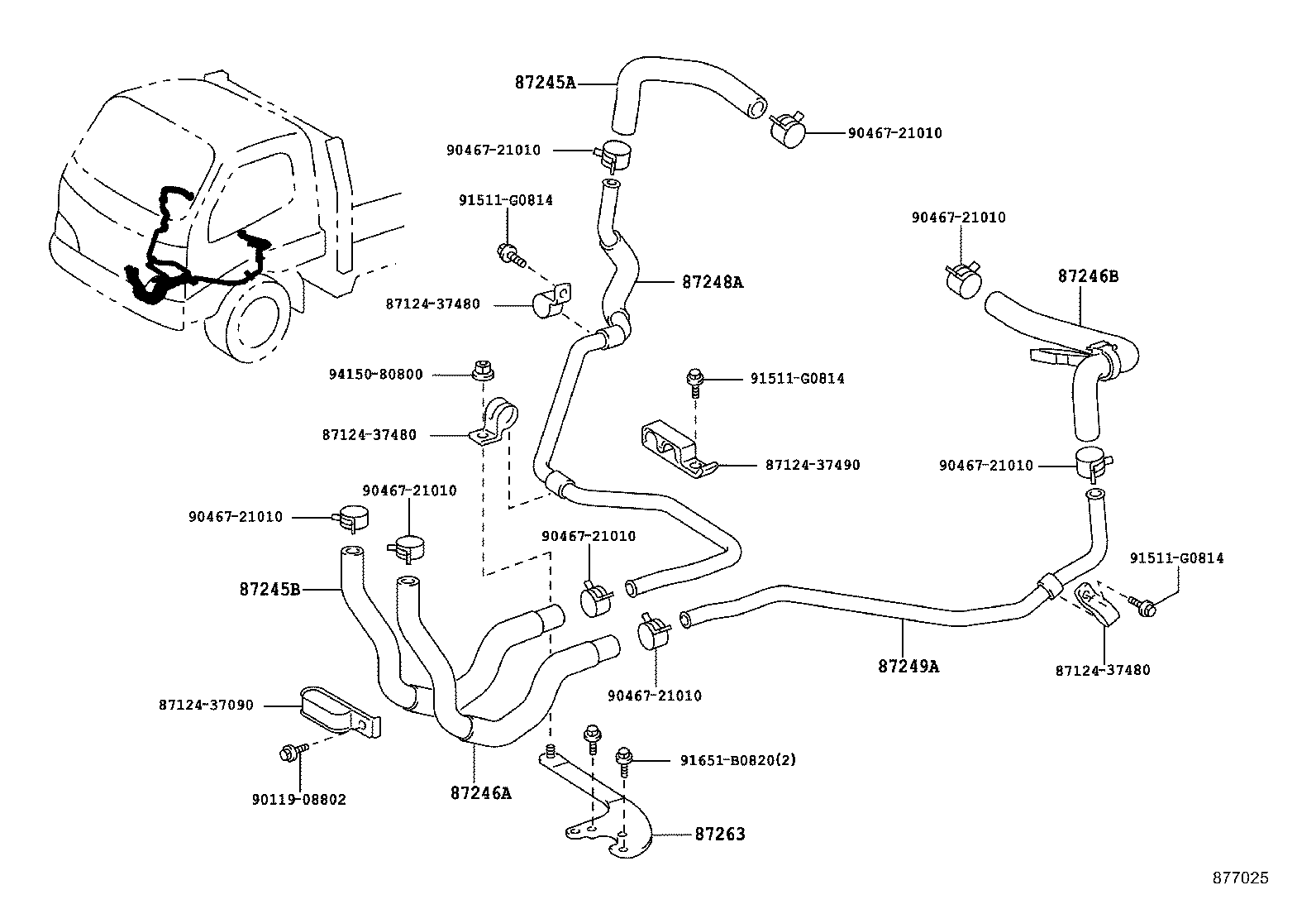  DYNA TOYOACE |  HEATING AIR CONDITIONING WATER PIPING