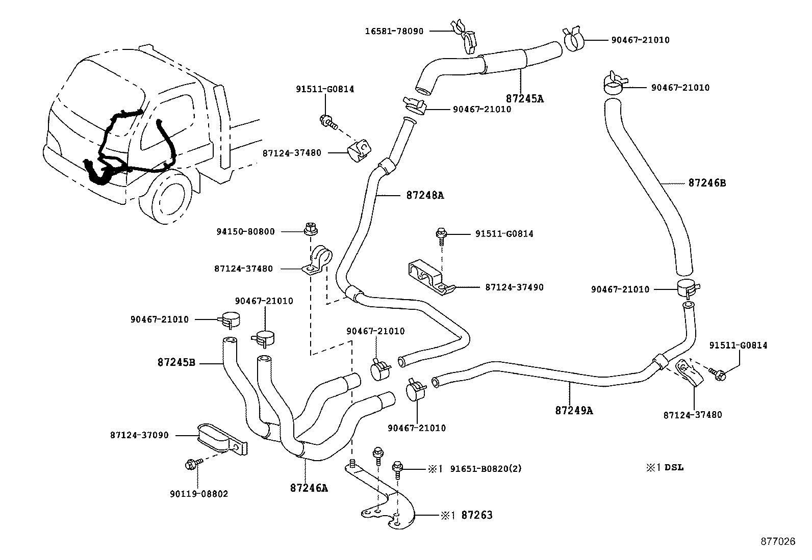  DYNA TOYOACE |  HEATING AIR CONDITIONING WATER PIPING