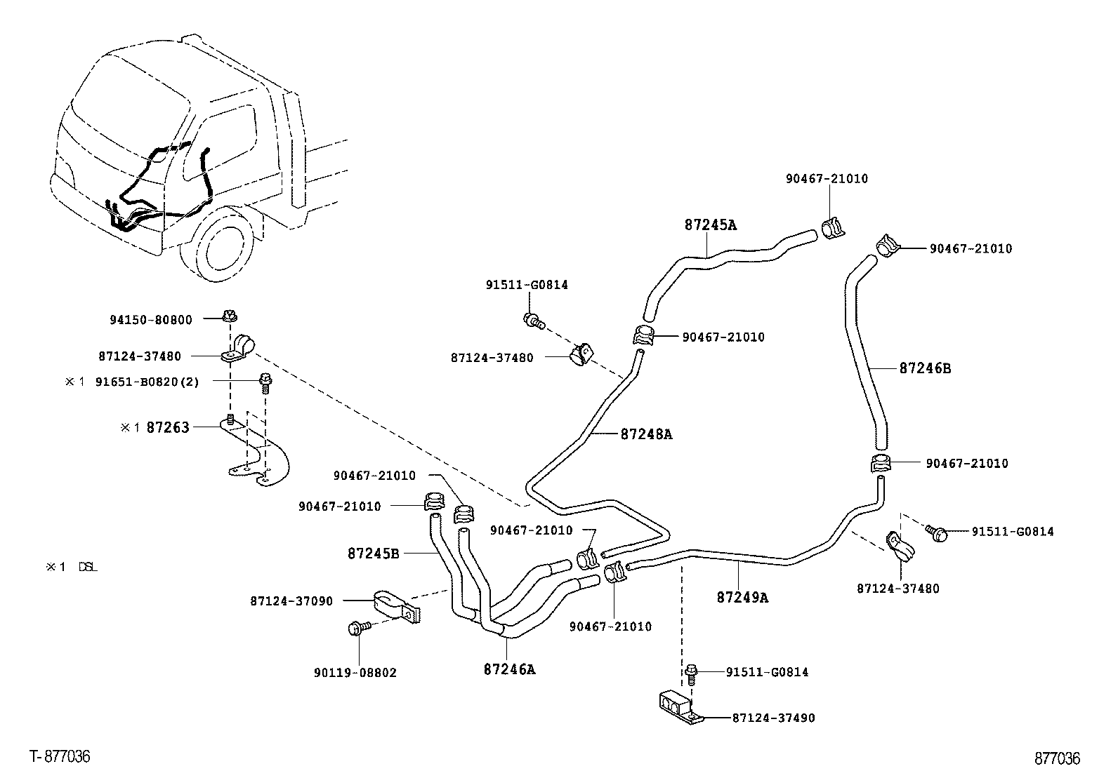  DYNA TOYOACE |  HEATING AIR CONDITIONING WATER PIPING