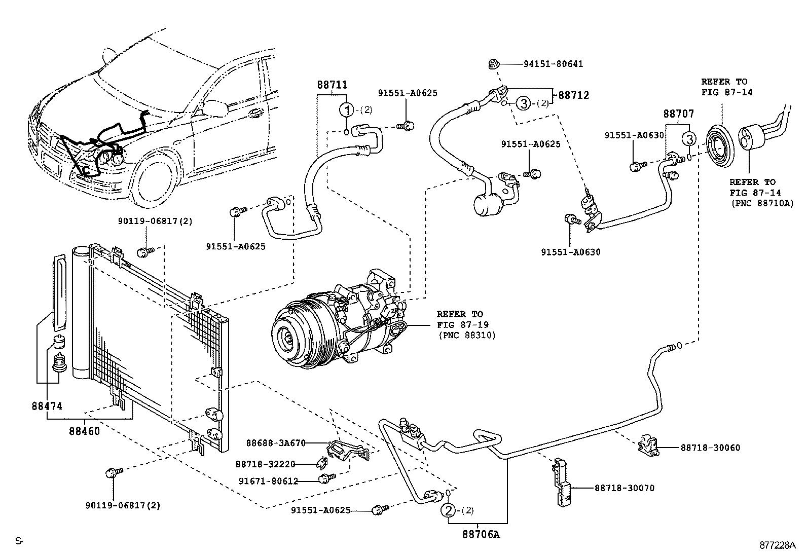  MARK X |  HEATING AIR CONDITIONING COOLER PIPING
