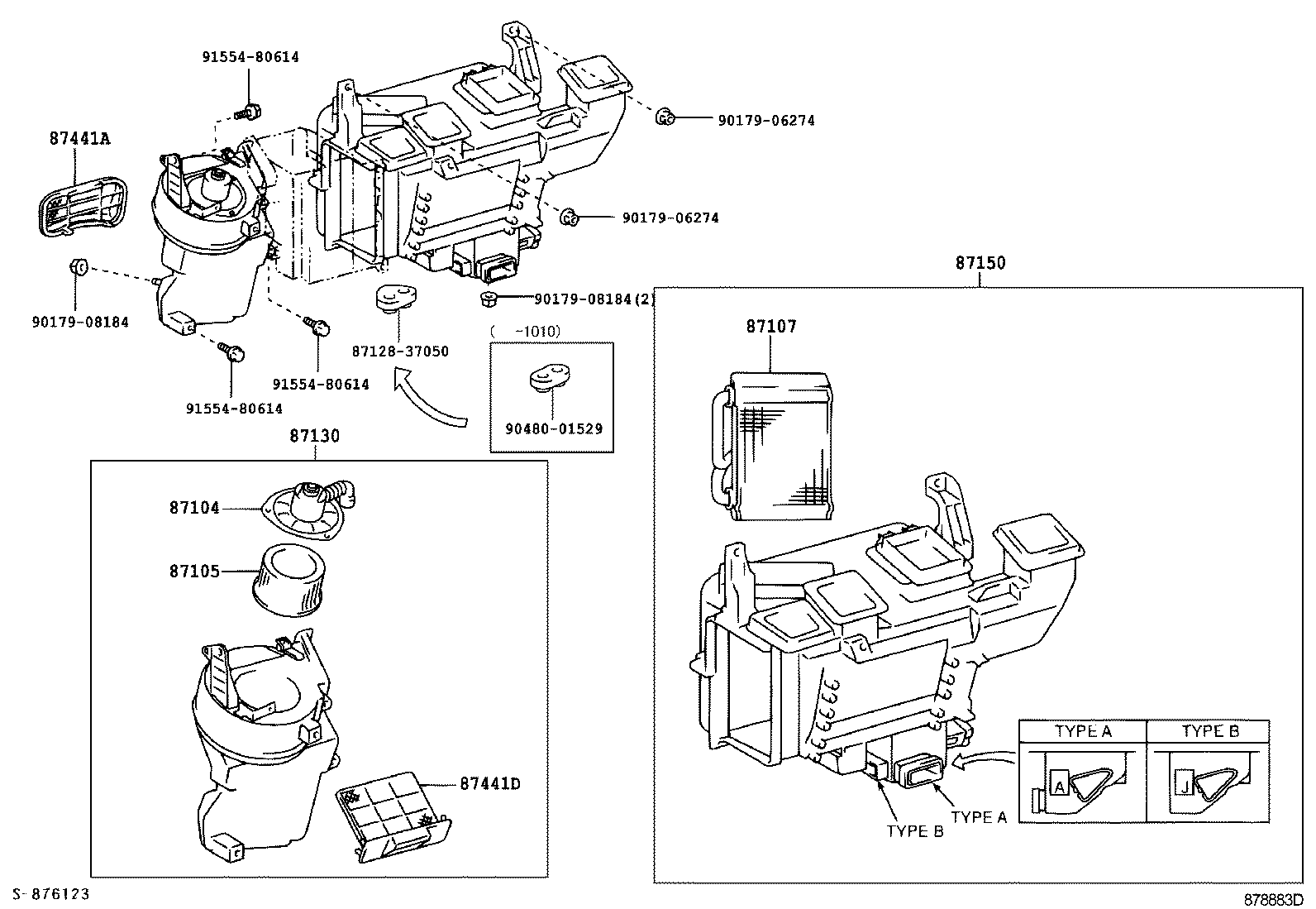  DYNA TOYOACE |  HEATING AIR CONDITIONING HEATER UNIT BLOWER