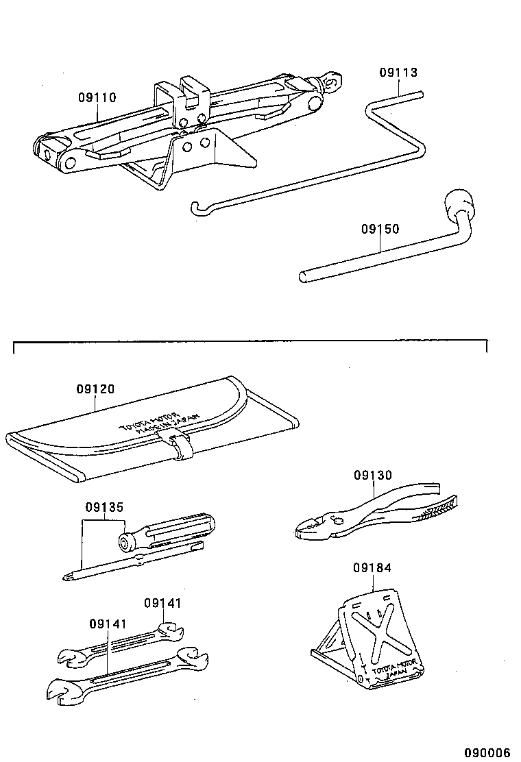  CARINA FF |  STANDARD TOOL