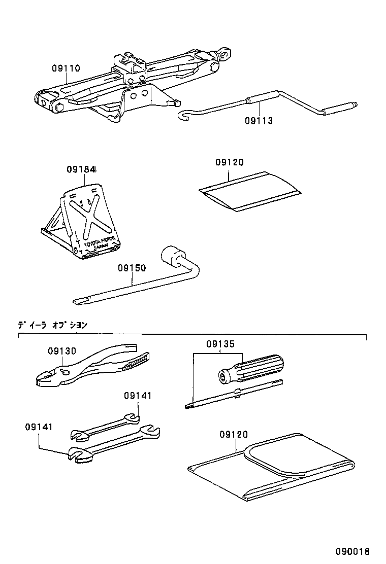  CRESTA |  STANDARD TOOL