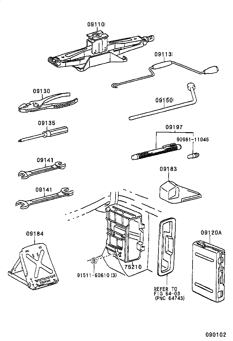  CELSIOR |  STANDARD TOOL