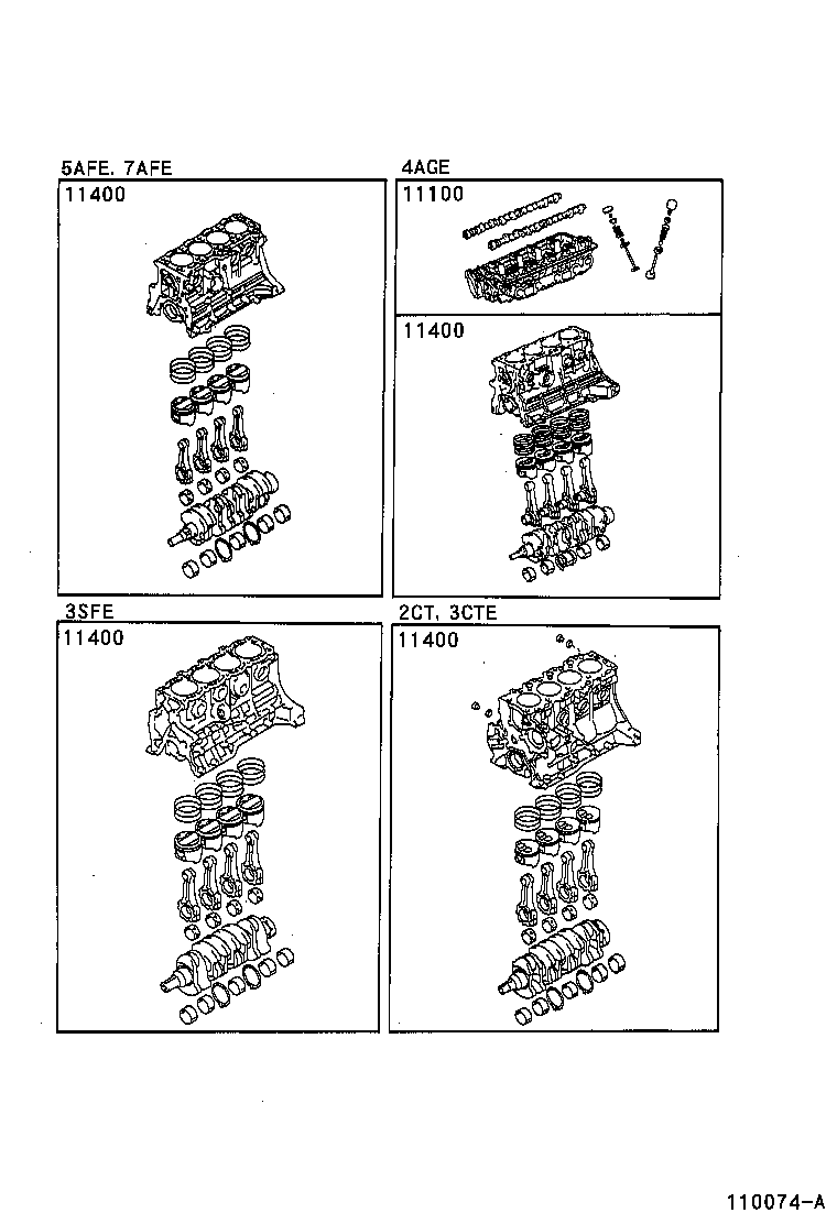  CARINA FF |  SHORT BLOCK ASSEMBLY