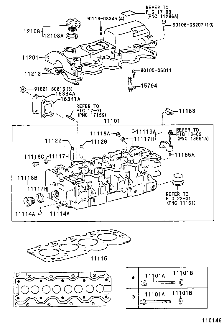  COROLLA |  CYLINDER HEAD