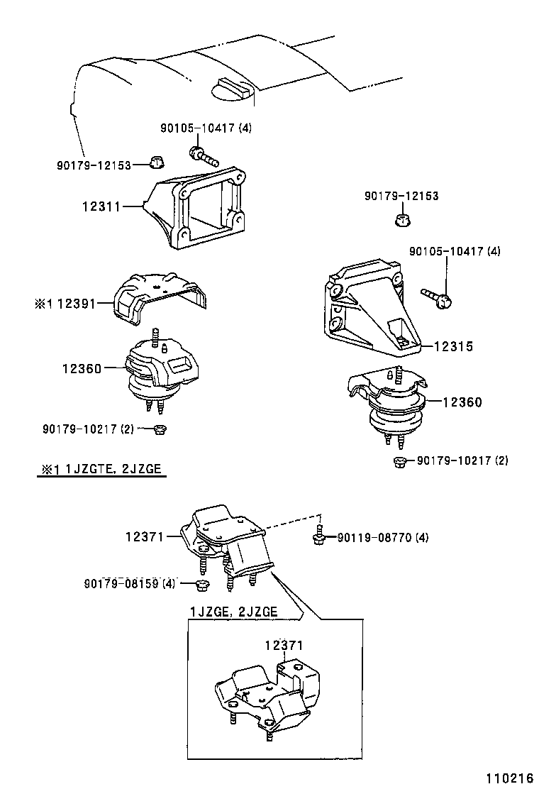  CRESTA |  MOUNTING