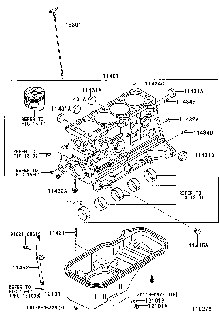  LVN CRE TRN MRN |  CYLINDER BLOCK