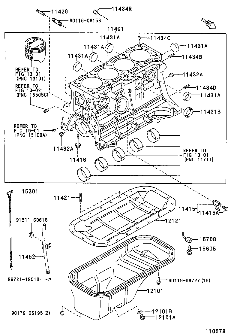  LVN CRE TRN MRN |  CYLINDER BLOCK