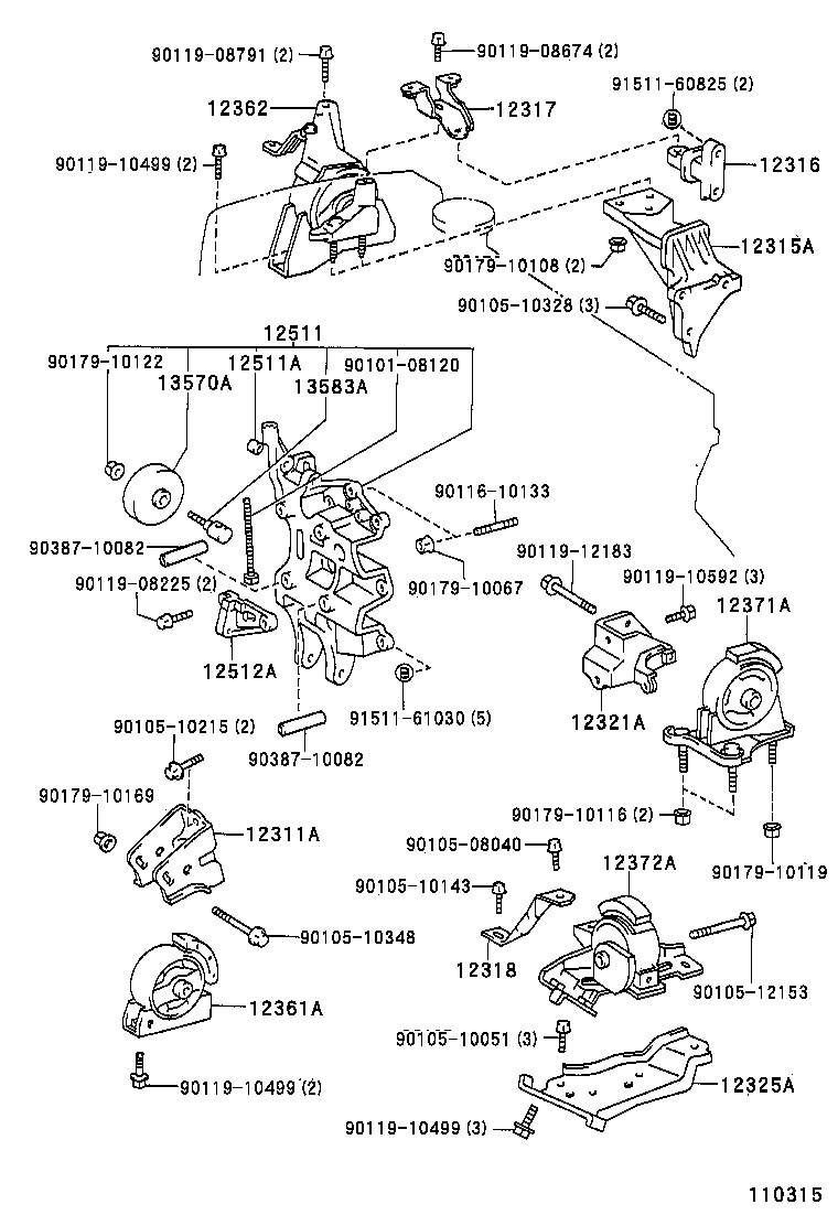  LVN CRE TRN MRN |  MOUNTING