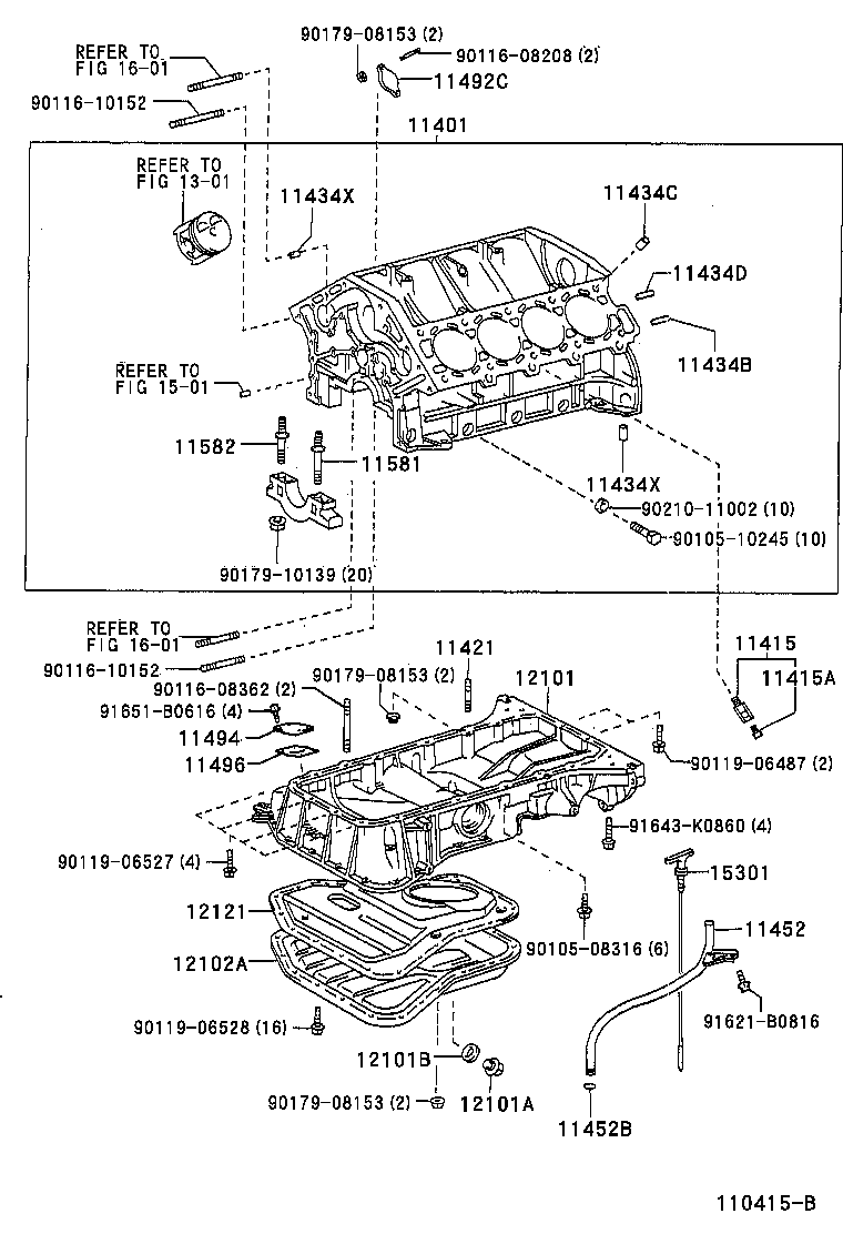  CROWN CROWN MAJESTA |  CYLINDER BLOCK