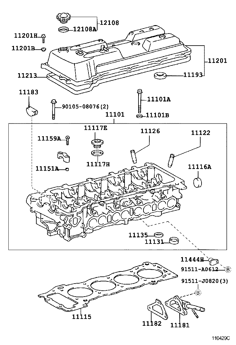  LAND CRUISER PRADO |  CYLINDER HEAD