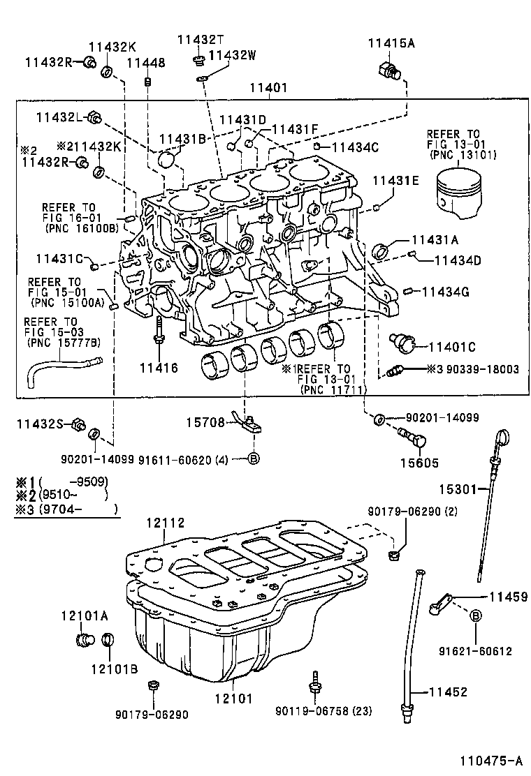  COROLLA |  CYLINDER BLOCK