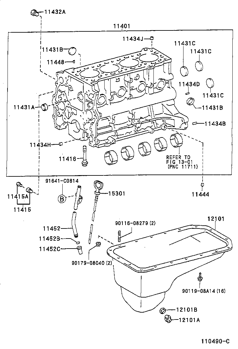  LAND CRUISER PRADO |  CYLINDER BLOCK