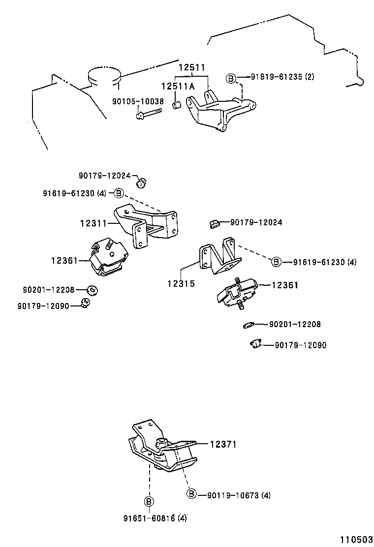  LAND CRUISER S T H T |  MOUNTING
