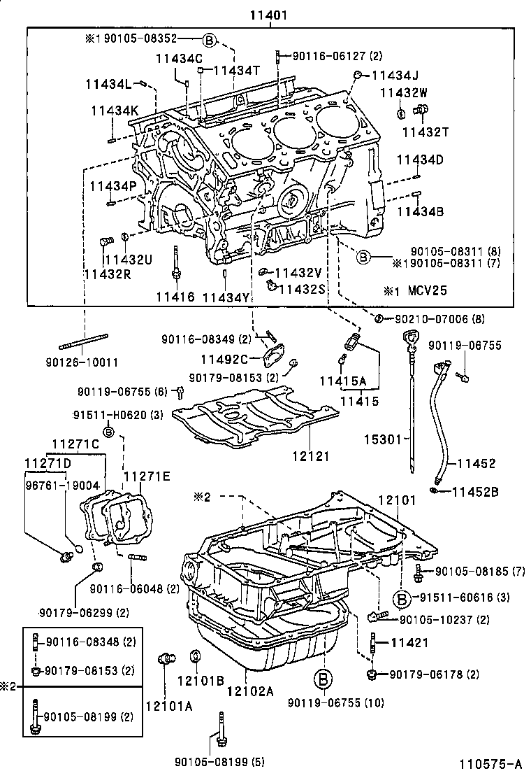  MARK 2 WG |  CYLINDER BLOCK