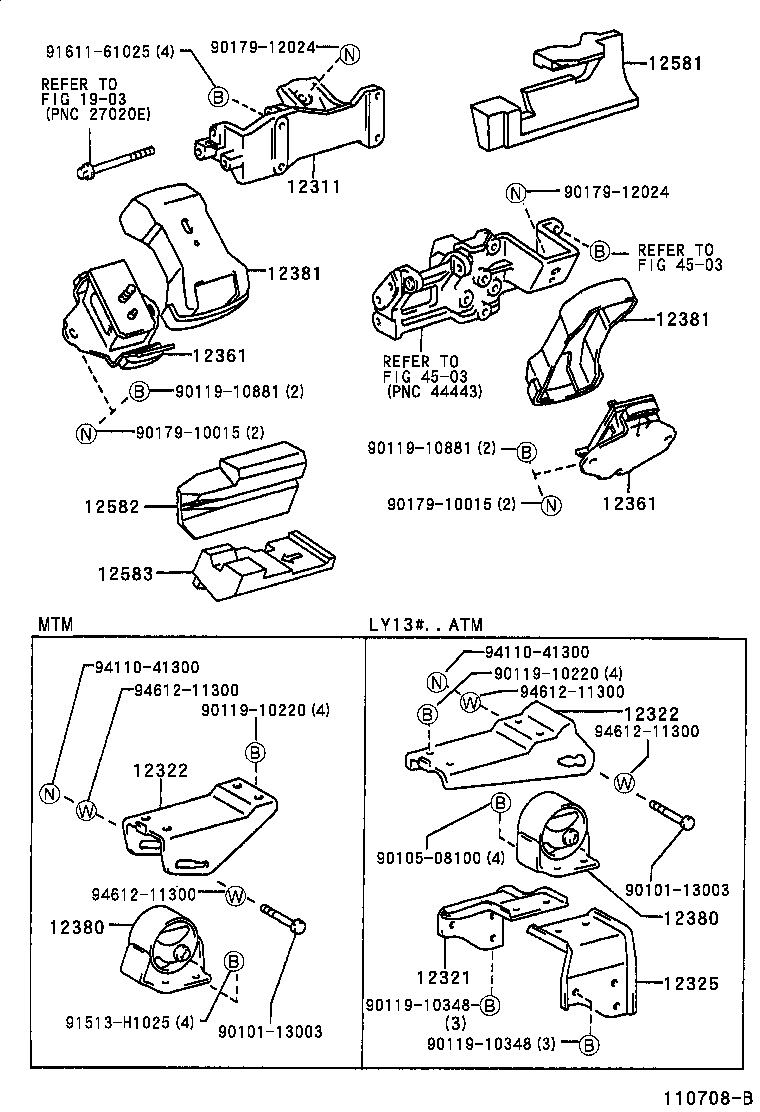  DYNA 150 TOYOACE G15 |  MOUNTING