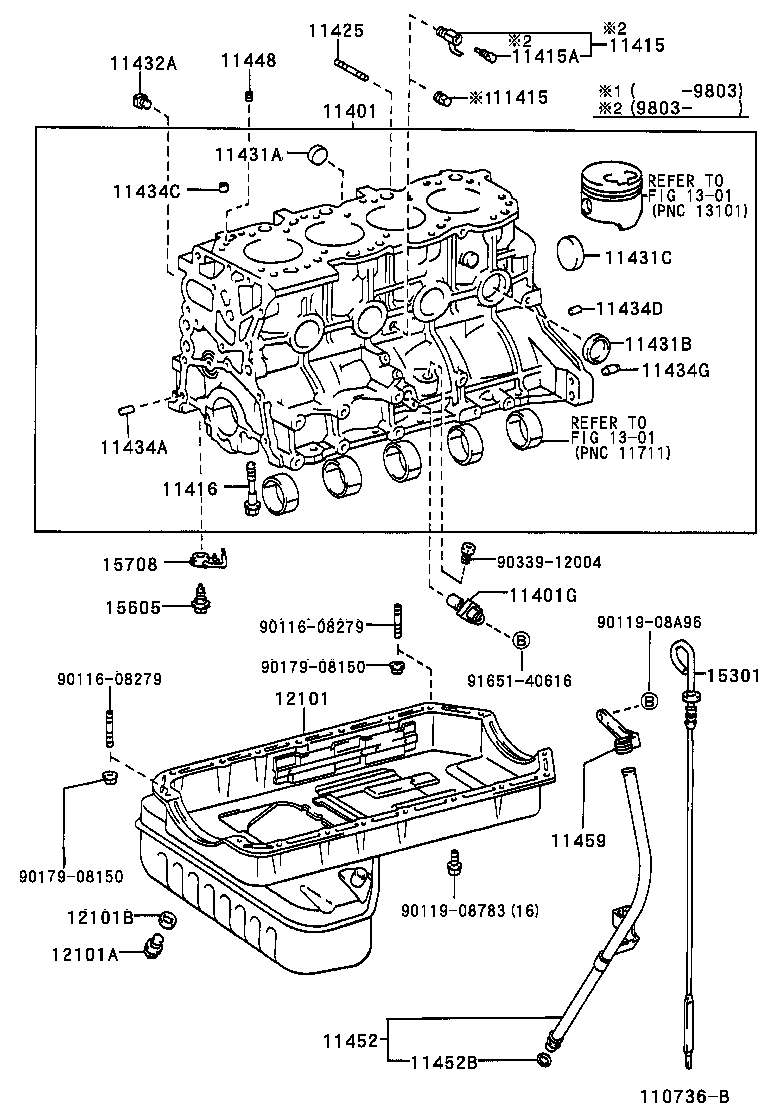  CROWN CROWN MAJESTA |  CYLINDER BLOCK