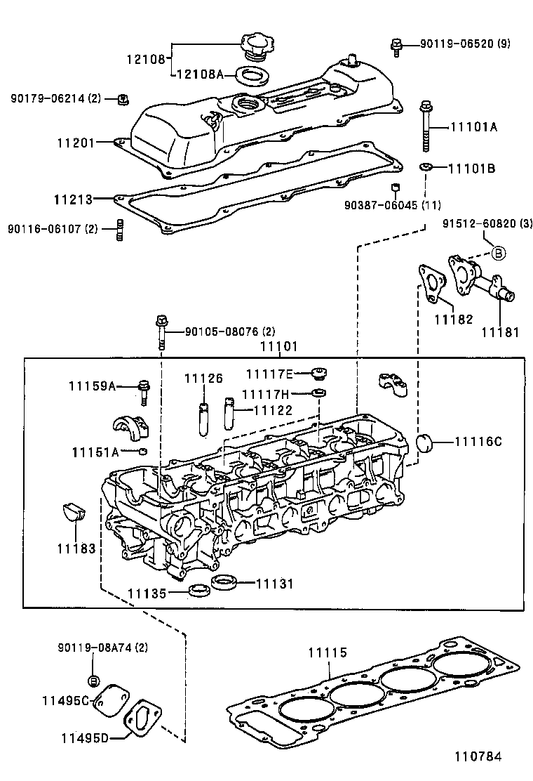  HILUX |  CYLINDER HEAD